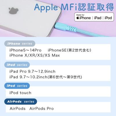 ふるさと納税 海老名市 グラデーションケーブル A to L 1m コットンキャンディ(MOT-SCBALG100-CC) |  | 03