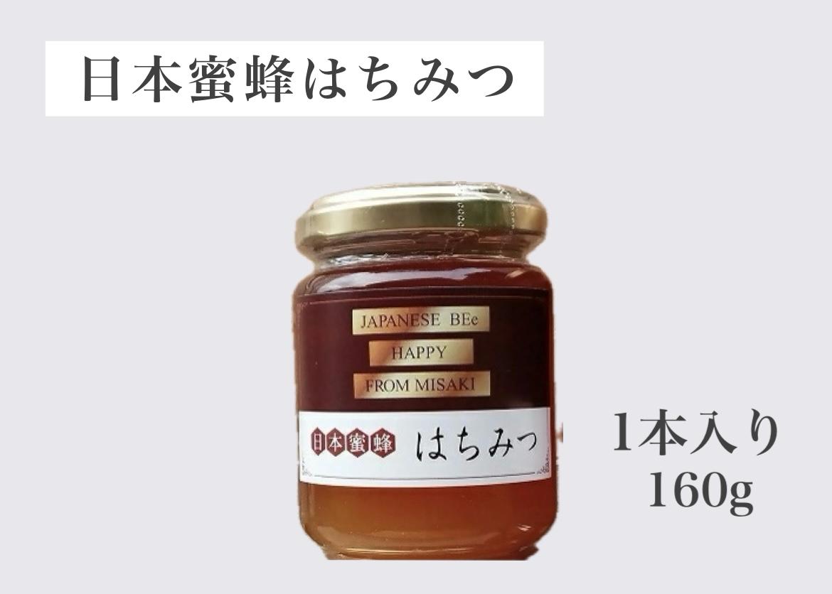 
            日本蜜蜂 はちみつ 1本入り  純粋蜂蜜 ハチミツ 天然 純粋 蜜 瓶 国産 常温 四国 愛媛県 【えひめの町（超）推し！（伊方町）】（355）
          