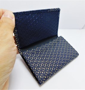 甲州印伝オリジナルブランド「庵（いほり）」 名刺入8205　K0363-D