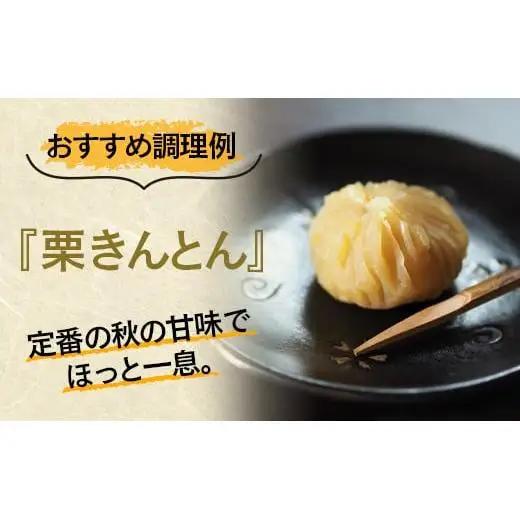 【訳あり】 新鮮朝どれ 生むき栗 1.5㎏ 西都市産【先行予約】＜49-8a＞
