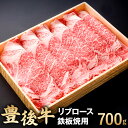 【ふるさと納税】豊後牛 リブロース 鉄板焼用 700g 牛肉 お肉 鉄板焼き 冷凍 国産 大分県 九州産 送料無料