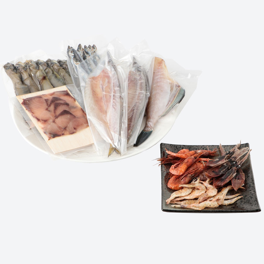 ＜ハマオカ海の幸＞富山湾産　天然干物（ワインと楽しむレシピ付き）