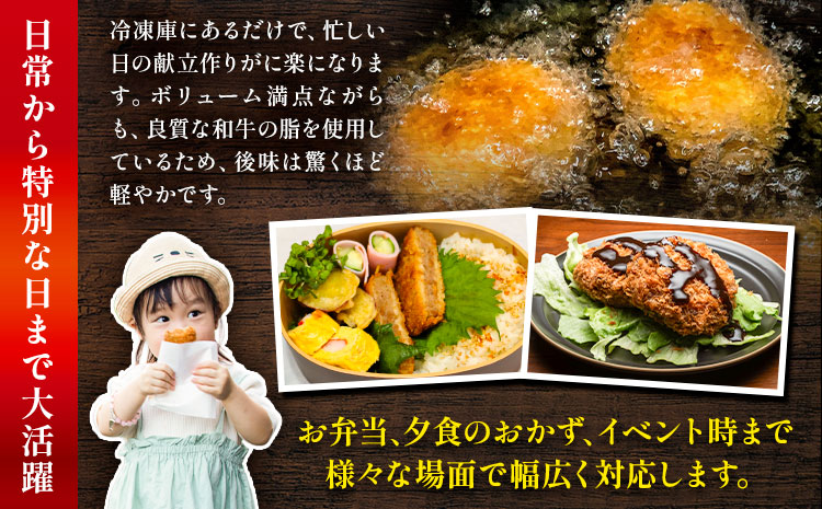 和牛100％！サクッとジューシー さつま福永牛ピンチカツ 35個 福永畜産《30日以内に出荷予定(土日祝除く)》鹿児島県 さつま町 メンチカツ 和牛 さつま福永牛 100％