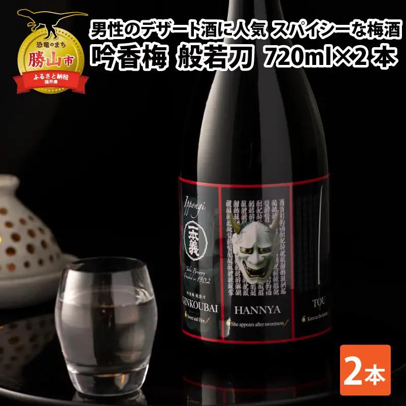 梅酒 般若刀 720ml×2本 梅酒