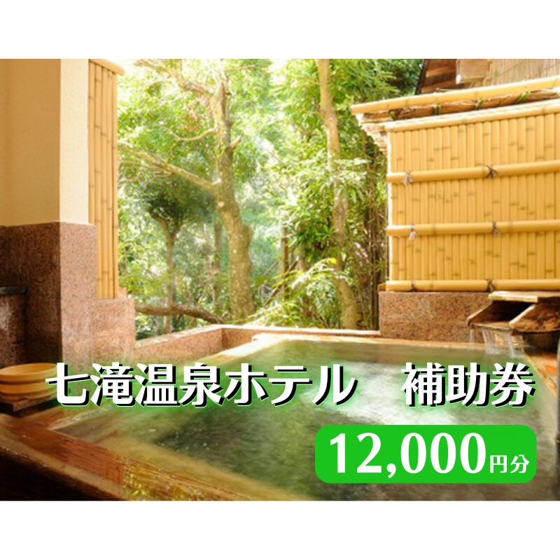 【ふるさと納税】宿泊券 補助券 12,000円分 旅行 観光 温泉 国内旅行 日帰り温泉 デイユース 温泉郷 七滝温泉ホテル 河津町 静岡 旅館 伊豆　宿泊チケット 体験型 体験チケット 日帰り温泉