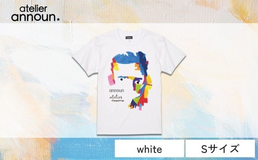 ANNOUNオリジナルTシャツ【Person T（white Sサイズ）】| Tシャツ アート アトリエ アンノウン オリジナルTシャツ 就労支援B型 クオリティー株式会社 福祉 アパレル 埼玉県 草加市