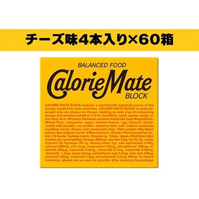 ふるさと納税 那賀町 「大塚製薬」カロリーメイトブロック　チーズ味4本入り60箱