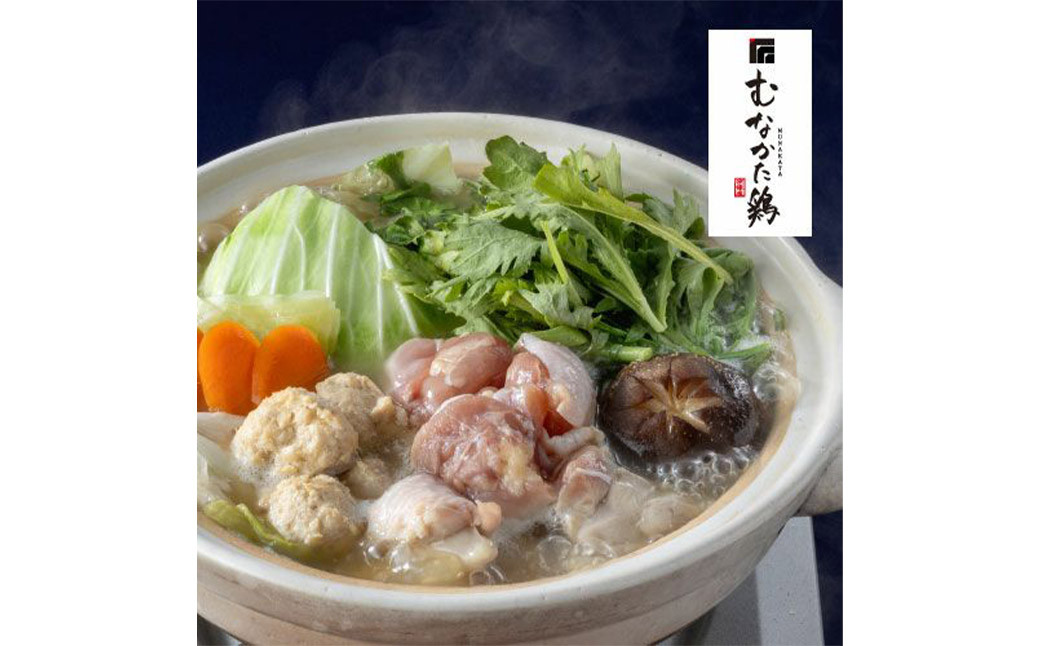 むなかた鶏使用 水炊き2人前