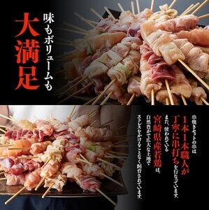 【令和7年4月発送分】焼き鳥 人気部位串セット＆ネギ間串セット 計54本 【 肉 鶏 鶏肉 国産 鶏肉 九州産 鶏肉 宮崎県産 鶏肉  若鶏 鶏肉 焼鳥 鶏肉 やきとり 鶏肉 BBQ 鶏肉 バーベキュ