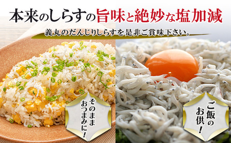 しらす 1kg 冷凍250g×4パック 義丸のだんじり しらす