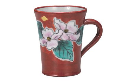 九谷焼 マグカップ・花水木