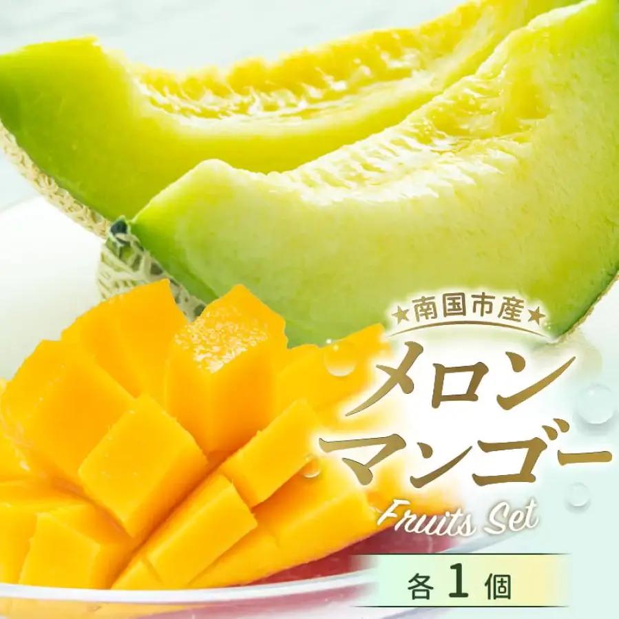 【先行予約】南国メロン マンゴー セット＼メロン フルーツ ／