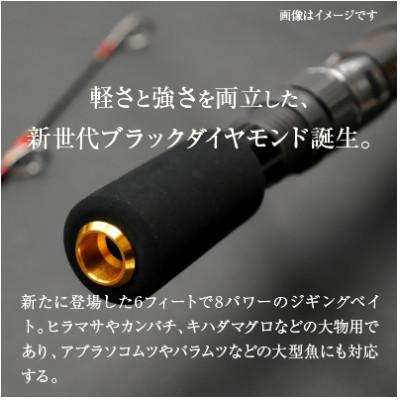 ふるさと納税 潮来市 ウォーターランド ジギングロッド ブラックダイヤモンド ベイトロッド B608 村田基監修 |  | 01