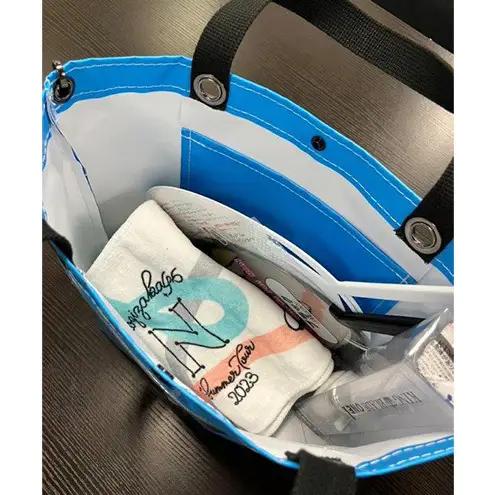 【アップサイクルバック】遠くからでも目立つ！イベントにぴったりの推し活バッグ　軽くて丈夫・濡れてもOKな横断幕の生地　選べるカラー ピンク　イエロー　ブルー イエロー