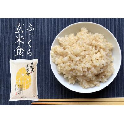 ふるさと納税 阿賀野市 【令和8年産新米】【12ヶ月定期便】ふっくら玄米食 6kg(2kg×3)×12回 米杜氏 |  | 01