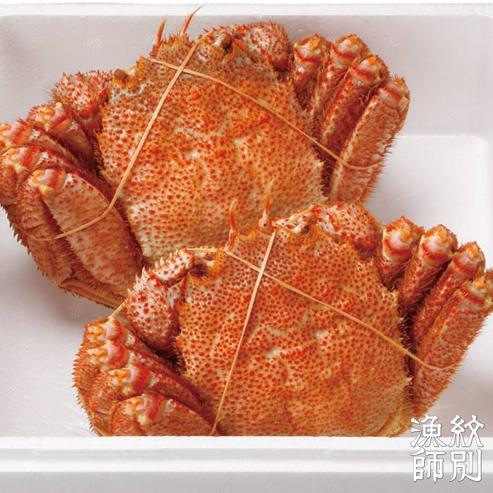 43-24 【北海道産】毛がに姿 2尾計約1.0kg　【無添加】 ｜かに 毛がに 高品質