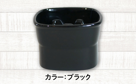 美濃焼　陶器製ペット用フードボウル【早食い防止 高台フードボウル(中/ブラック)pet110】【1427420】