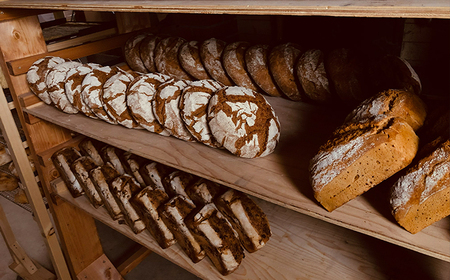 薪窯パン 有機コラサン 2個 × 3ヶ月定期便 【 農家パン VERUM 】 ／ パン ぱん ブレッド ベーカリー 古代小麦 薪窯 薪窯焼き 薪窯焼 石窯パン 石窯 卵不使用 乳製品不使用 乳不使用 