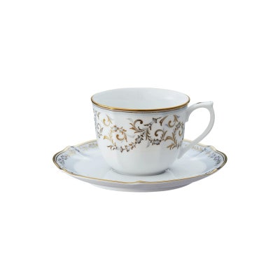 ノリタケ【ソフィランス】コーヒーカップ&ソーサーペア【1637824】