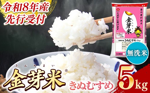 
                  BG無洗米・金芽米きぬむすめ 5kg  【令和8年産 節水 健康 ビタミン ミネラル つや お弁当 おいしい うまみ 甘み ふっくら 時短 簡単  島根県 安来市】【価格改定XB】
                