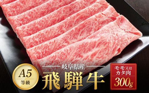 
飛騨牛Ａ5 赤身肉 スライス 300ｇ モモ 又は カタ 肉 ｜国産 肉 牛肉 焼肉 和牛 黒毛和牛 赤身 グルメ A5等級 おすすめ AD118【飛騨牛 和牛ブランド 飛騨牛 黒毛和牛 飛騨牛 岐阜 大野町 飛騨牛】
