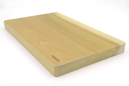 天然銘木 朴のまな板（中）職人仕上げ サイズ：約340×210×26mm TR-3-3 徳島 那賀 木 天然銘木 朴 木目 木製 日本製 まな板 キッチン用 料理 調理 調理器具 お祝い 贈物 ギフト