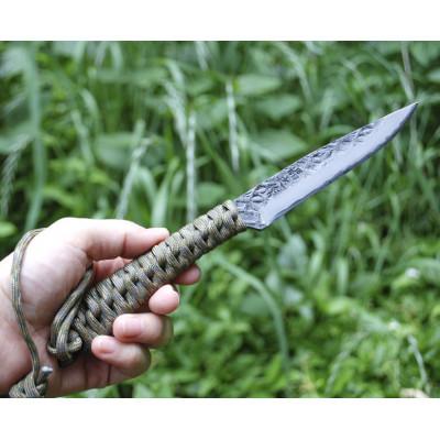 ふるさと納税 南国市 土佐鍛 アウトドアナイフ TRIPPIN【迷彩・ケース:チョコ色】 |  | 02