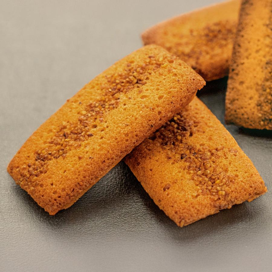 ＜レストランヒロミチ＞焦がしバターたっぷりの来迎寺在来種そば粉＆韃靼そばのフィナンシェ6個入り