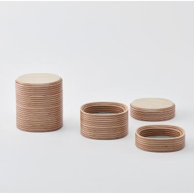 ふるさと納税 芦別市 PLYWOOD laboratory　Paper-Wood アクセサリートレイ(楕円形)
