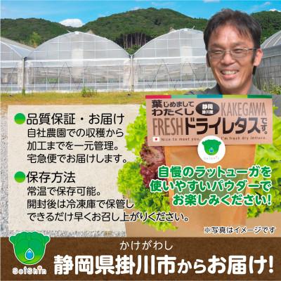ふるさと納税 掛川市 【掛川産】リーフレタスパウダー50g |  | 03