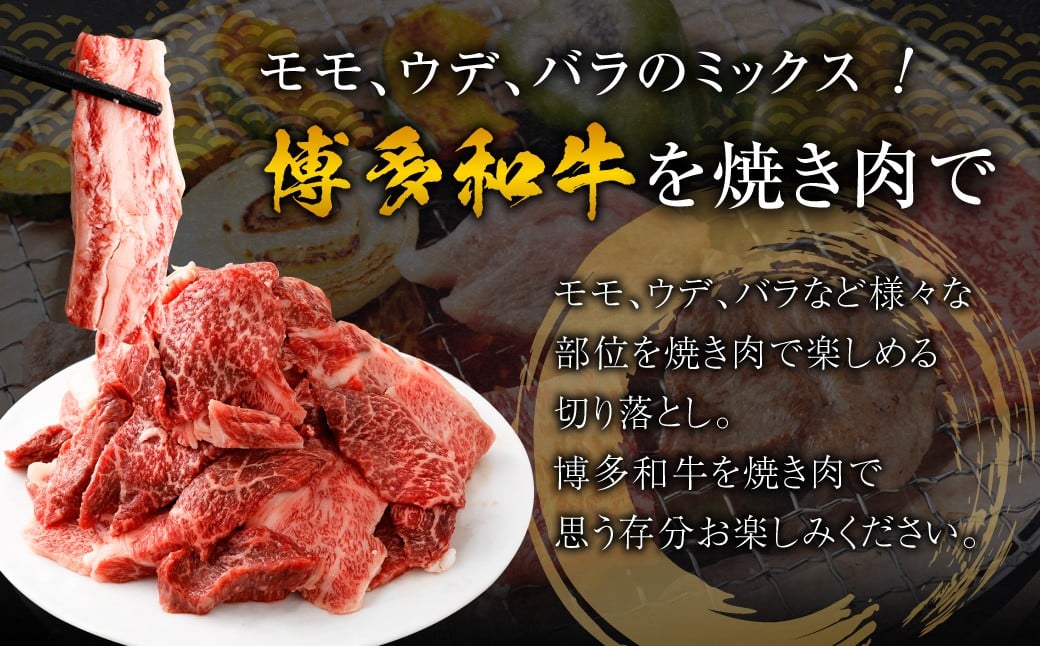 博多和牛 焼肉 切落し ミックス