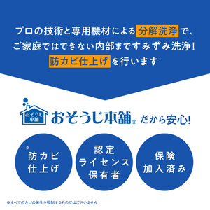 壁掛けエアコンクリーニング洗浄サービス（お掃除機能なし）【大分市内の住居限定】 P01060