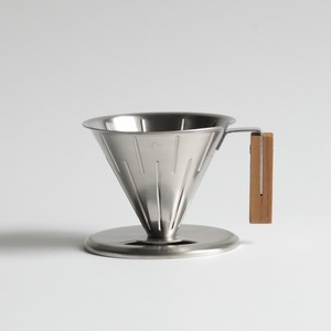 グローカルスタンダードプロダクツ TSUBAME / M&W Coffee Dripper & Mug セット / シルバー