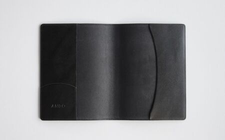 高級フレンチレザー ブックカバー ダークブラウン カーフレザー 牛革 文庫本サイズ