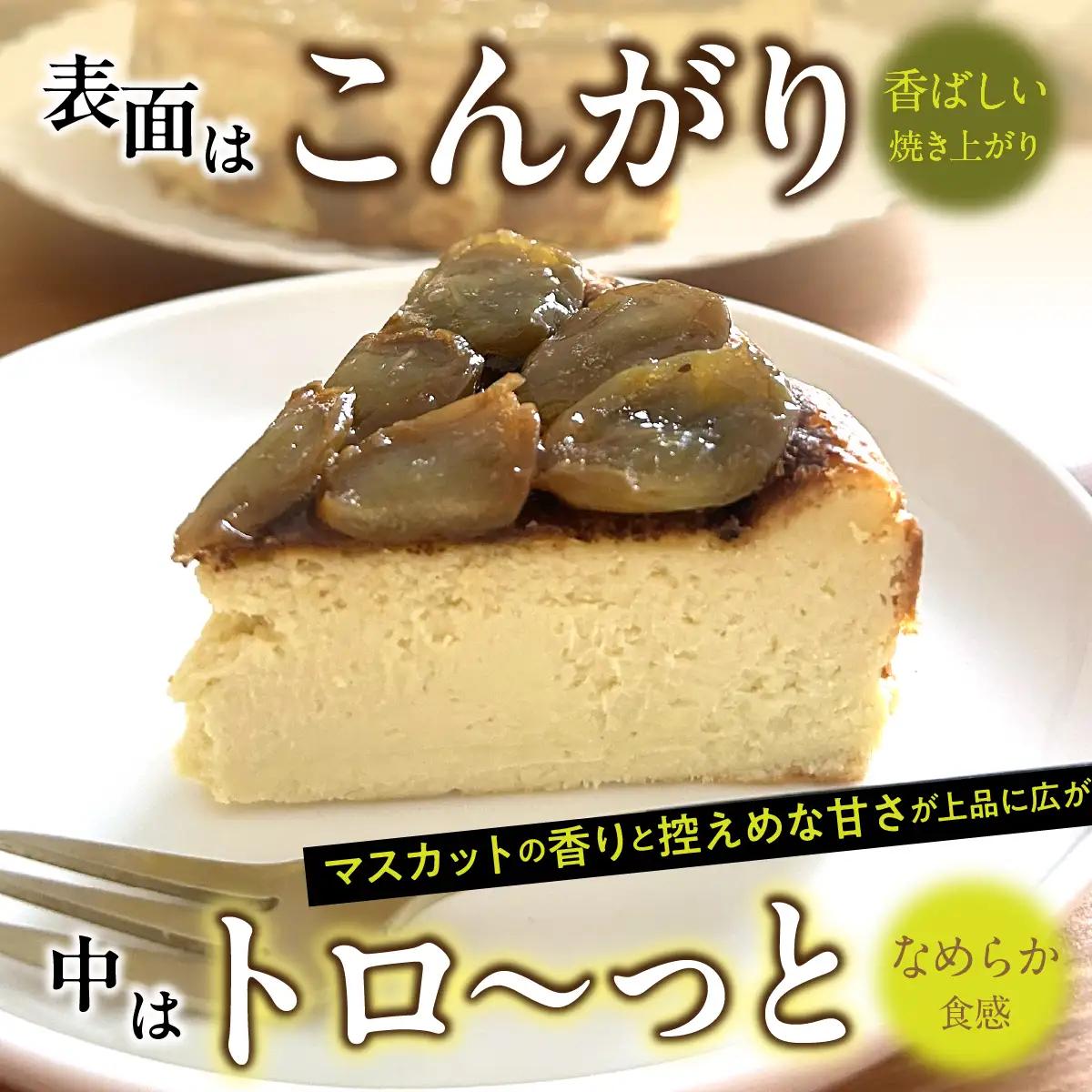 シャインマスカットバスクチーズケーキ DSX008