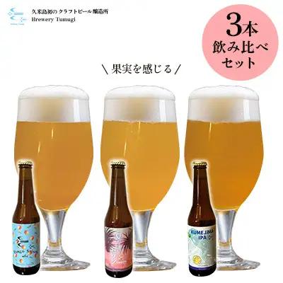 ビール 久米島の恵みをたっぷり使用「久米島産ビール 果実を感じる3本セット」 クラフトビール
