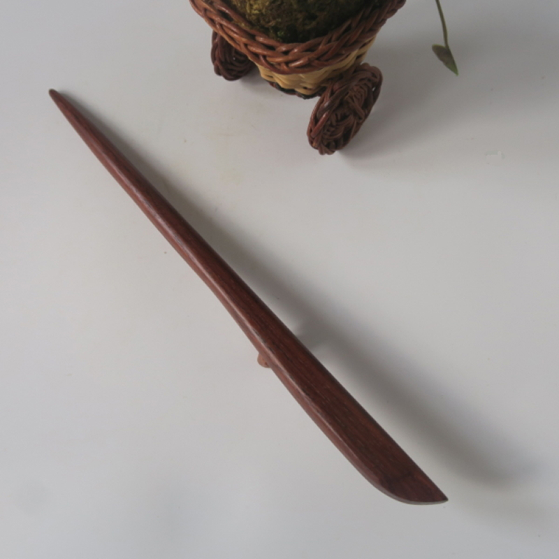 木製かんざし リーフ型 ロングタイプ 選べる 素材 紫檀 黒檀 タガヤサン ローズウッド 木製 かんざし 緩みにくい 塗装不使用 固定型 飾り用 経年変化 耐久性 髪飾り 和風アクセサリー ヘアアクセ ヘアアクセサリー 愛知県 小牧市 送料無料