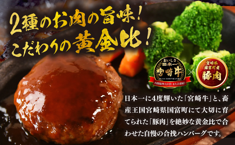 絶品合挽ハンバーグ 6個