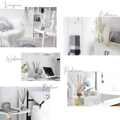 ふるさと納税 尾張旭市 easeリードディフューザー『mobilier』2つの香りリフィルセット　スィートシトラス　スリープ |  | 03