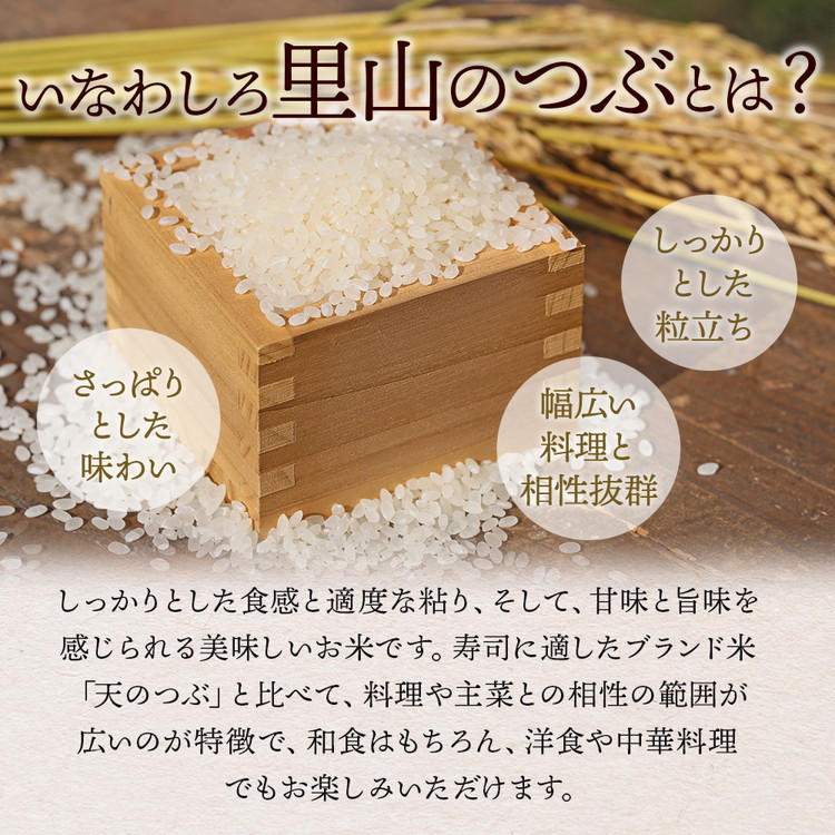 新米　猪苗代町ブランド米 いなわしろ里山のつぶ( 精米 ) 5kg お米 白米 福島 和食_イメージ2