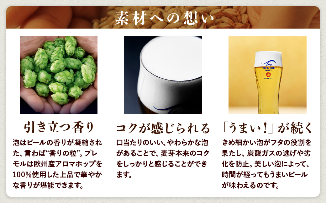 【4ヶ月定期便】サントリー ザ・プレミアム・モルツ 350ml×24本