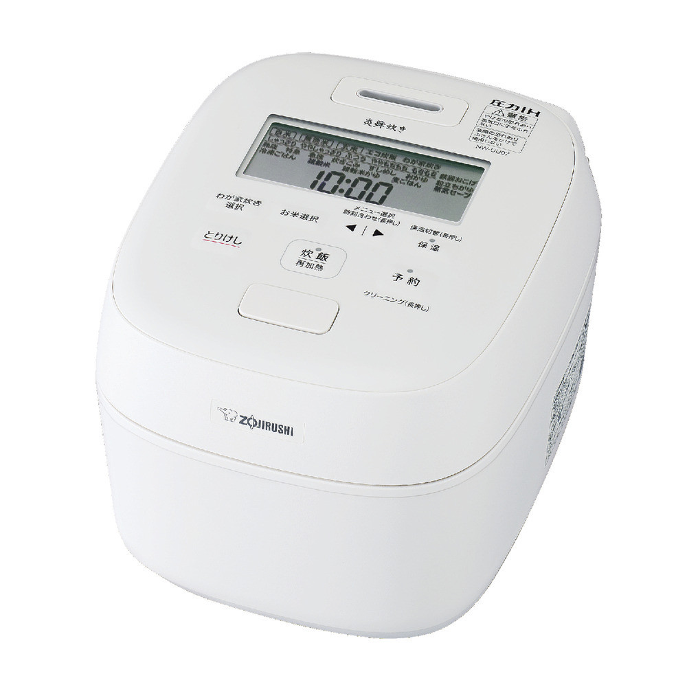 象印 圧力IH炊飯ジャー ( 炊飯器 ) 「 炎舞炊き 」( 4合炊き )NWUU07-WZ  白 272183_AK61