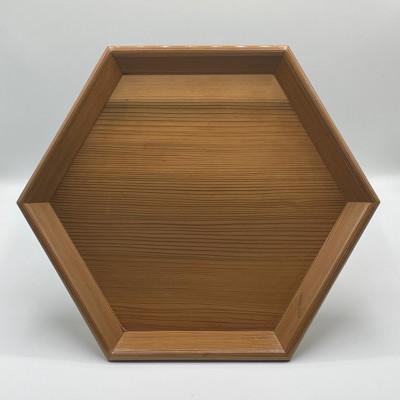 ふるさと納税 鮫川村 木工製品　お盆