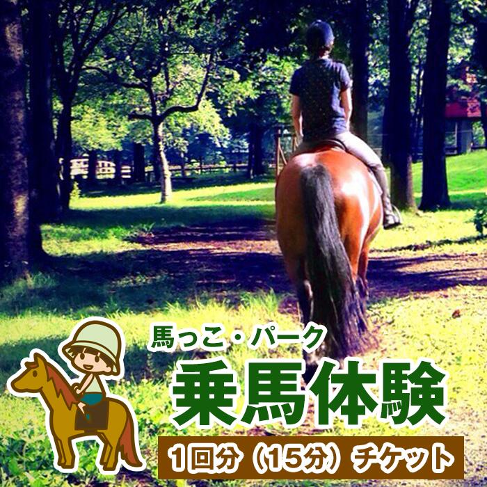 【ふるさと納税】 馬 ウマ 乗馬 体験 チケット おすすめ 乗馬体験 1回分 うま 乗馬 ふれあい 子ども 家族 体験券 夏休み レジャー おでかけ 動物 【馬っこパーク・いわて】岩手県 滝沢市 送料無料