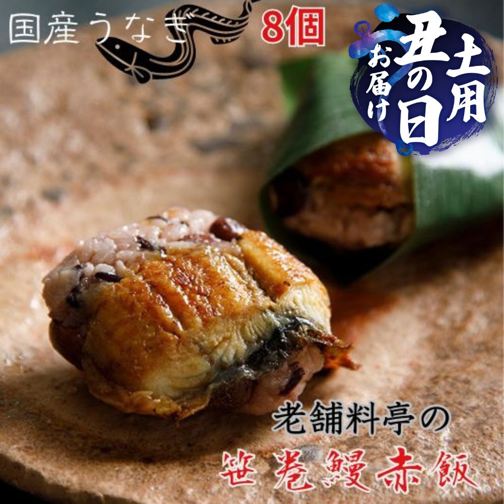 【ふるさと納税】【うなぎ 】土用の丑の日お届け 老舗料亭の笹巻鰻赤飯 国産鰻 岐阜県産 もち米 赤飯 国産鰻 国産うなぎ 鰻 うな重 国産 冷蔵 料亭 お取り寄せ 取り寄せ グルメ 贈答 ギフト プレゼント unagi 高級 厳選 26000円 2万6千円 玉子屋別館 玉辰楼 岐阜県 大垣市