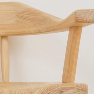 【幅58 奥行54 高さ67 座面高40】高さ変更可能 ヒノキダイニングチェアーC-623回転1脚