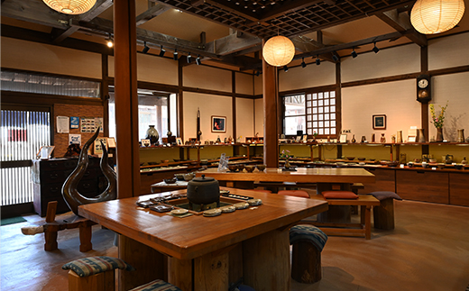 蔵王焼万風窯　蔵王土 マグカップ（250ml）大サイズ /ブルー　【04301-1024】_イメージ5