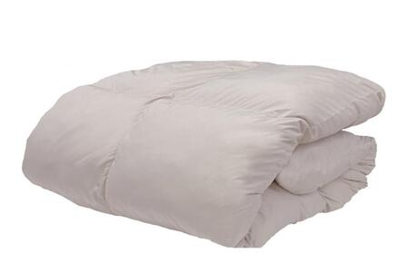【190×210cm　アイボリー】おのみちdown　羽毛合い掛け　中厚ふとん（D)