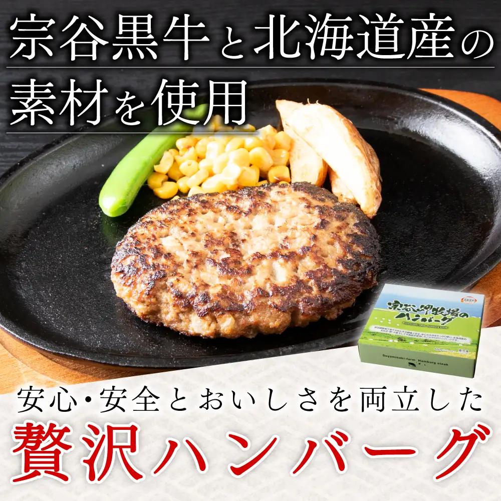 【稚内名産セット】たこしゃぶ500g(たれ付)＆宗谷岬牧場のハンバーグ120g×4枚【配送不可地域：離島・沖縄県】