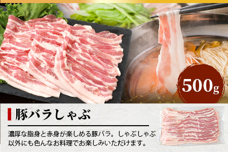 HB-122 THE HOUBOQ 豚肉 焼肉・しゃぶしゃぶ／ロース・バラ【合計2Kg】